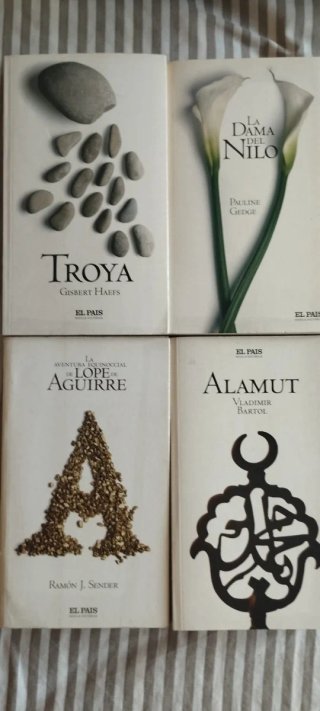 Colección de 40 libros de Novela Histórica