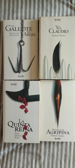 Colección de 40 libros de Novela Histórica