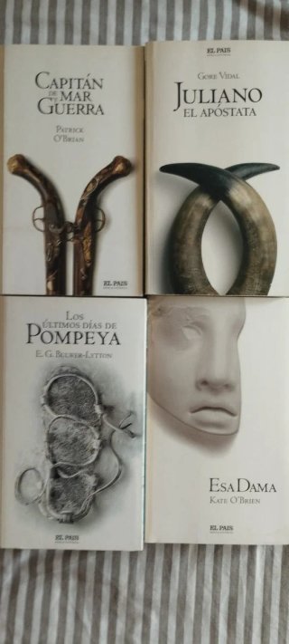 Colección de 40 libros de Novela Histórica
