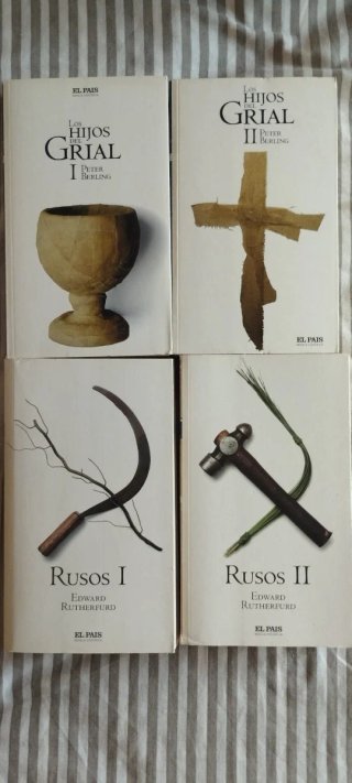 Colección de 40 libros de Novela Histórica