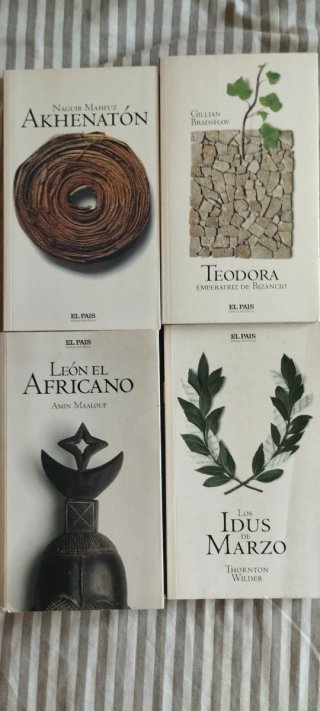 Colección de 40 libros de Novela Histórica