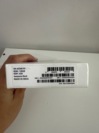 Caja Samsung Galaxy A53 5G
