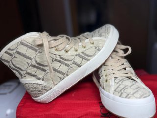 Zapatillas Carolina Herrera Beige/Marrón