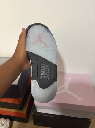 AJ 5 Blanco y Rosa