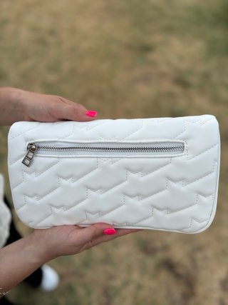 Bolso Zadig & Voltaire blanco y plateado