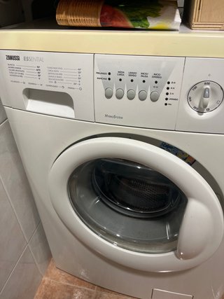Lavadora Zanussi Essential Blanca