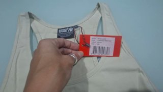 Camiseta sin mangas Gorilla Wear beige