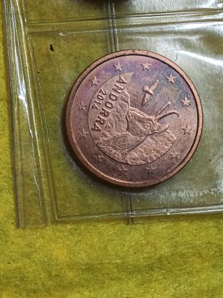 Monedas Andorra 2014