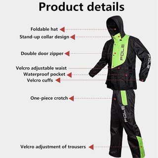 Traje de Lluvia Moto XL