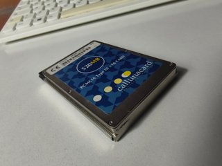 Hard Disk PCMCIA Callunacard 520MB Vintage