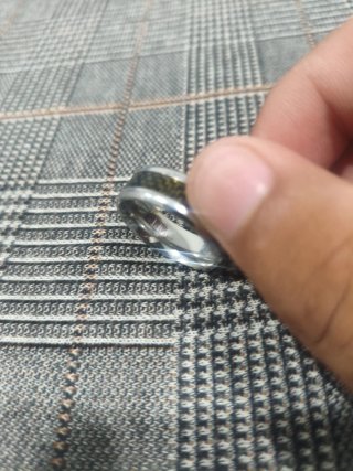 Anillo liska TRENDHIM Titanio Fibra Carbono