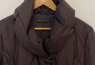 Plumífero Purificación García Marrón Talla L