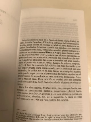 La venganza de don Mendo. Muñoz Seca.