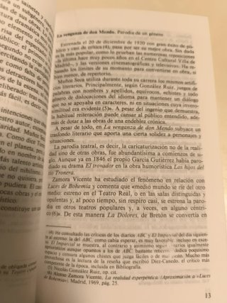 La venganza de don Mendo. Muñoz Seca.