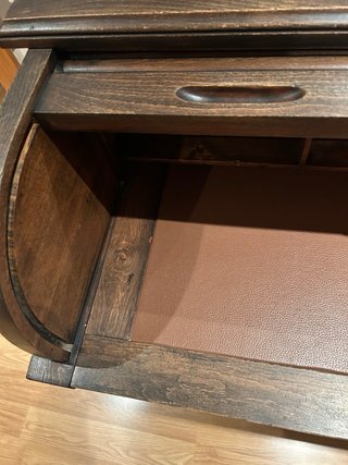 Escritorio bureau madera con persiana