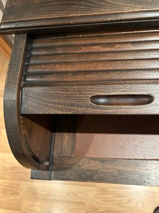 Escritorio bureau madera con persiana