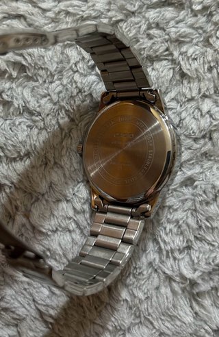 Casio Collection Blue Sunburst Dial Stainless