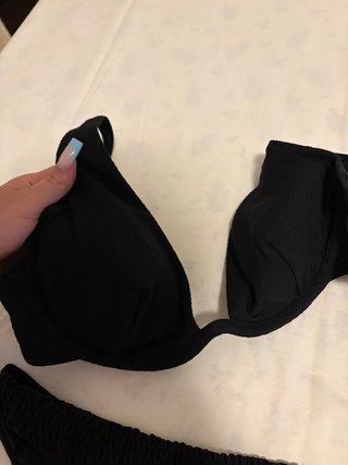Completo bikini nero