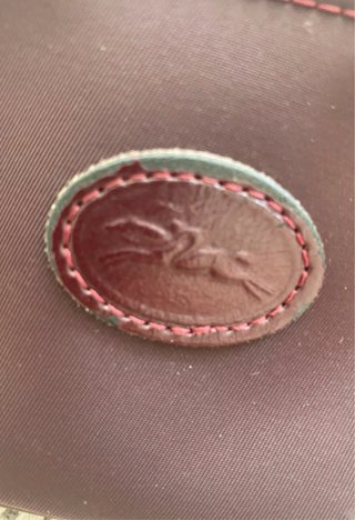 Riñonera Longchamp Borgoña original