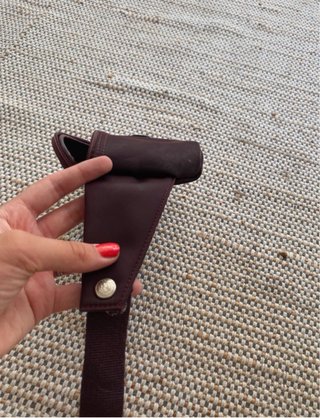 Riñonera Longchamp Borgoña original