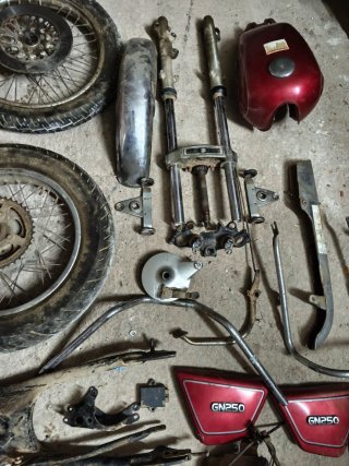 Despiece Suzuki GN 250 (sin chasis)