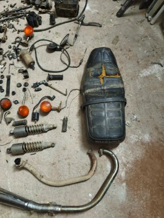 Despiece Suzuki GN 250 (sin chasis)