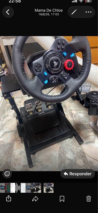 Volante de carreras Logitech G29