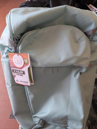 Zaino VAUDE 15 pollici porta PC - Verde acqua
