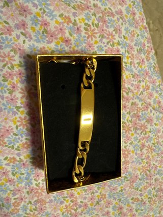 Pulsera Acero Inoxidable Dorada