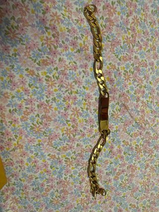 Pulsera Acero Inoxidable Dorada