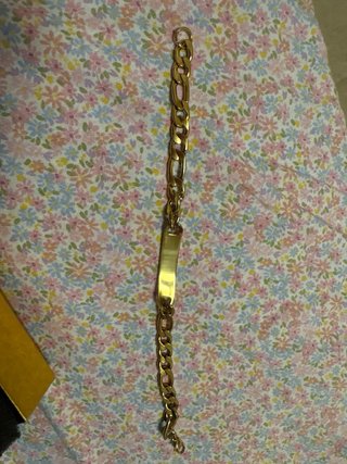Pulsera Acero Inoxidable Dorada