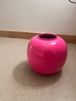 Jarrón Fucsia Brillo