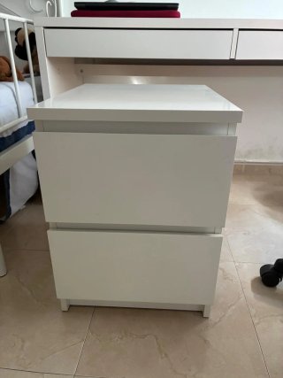 Cajonera Ikea Blanca 2 Cajones