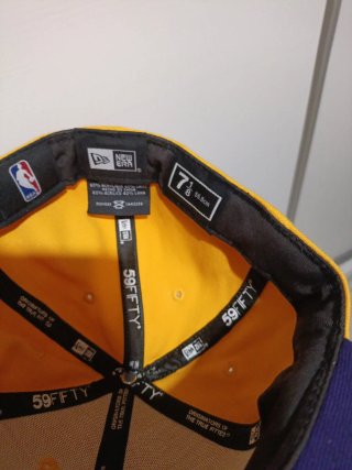 Gorra New Era Lakers Amarilla y Morada y demas