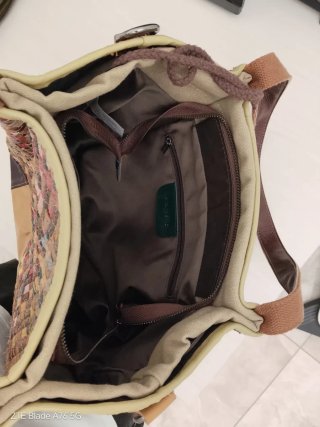 Borsa e portafoglio in vera pelle intrecciata
