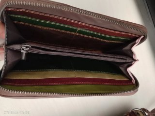 Borsa e portafoglio in vera pelle intrecciata