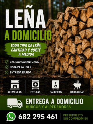 Leña a domicilio