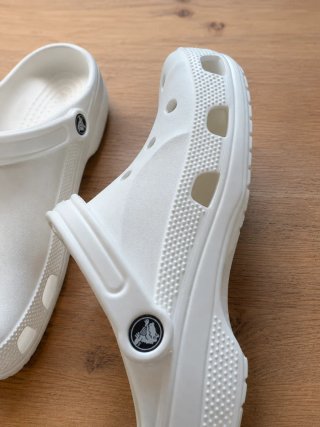 Crocs Baya Clog Blanco Talla 45-46 Unisex