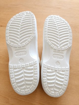 Crocs Baya Clog Blanco Talla 45-46 Unisex