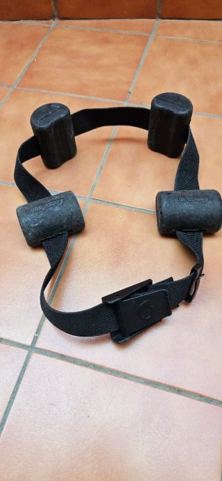 Cinturón Lastre Cressi 4 Pesos de 2 kg