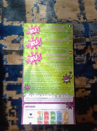 Juego de cartas Virus!