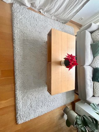 Alfombra IKEA - VOLLERSLEV Blanca 160x230cm