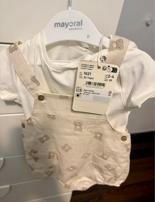 Conjunto bebé Mayoral a estrenar