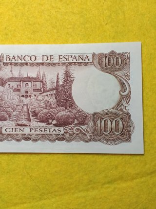 Billete 100 Pesetas Banco de España 1970