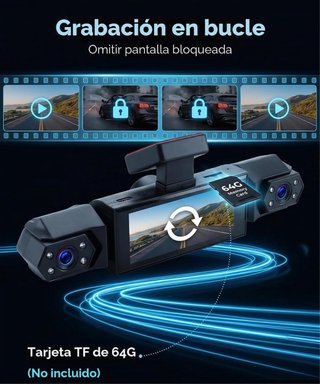 NUEVO! (50€) Dashcam 4 Canales 4x1080P