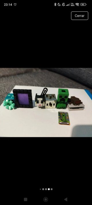 Lote Figuras Minecraft