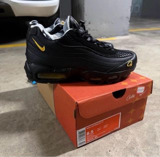 Nike Corteiz Air Max 95 Negro Amarillo