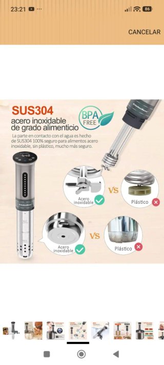 Cocinar con KitchenBoss G300 Ultra