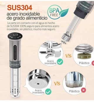 Cocinar con KitchenBoss G300 Ultra