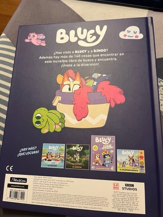 Bluey. Libro juguete - ¿Dónde está Bluey? (edic...